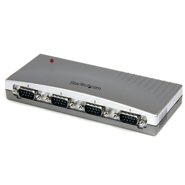 Startech.Com 4 Port USB to RS232 Serial DB9 Adapter Hub ICUSB2324